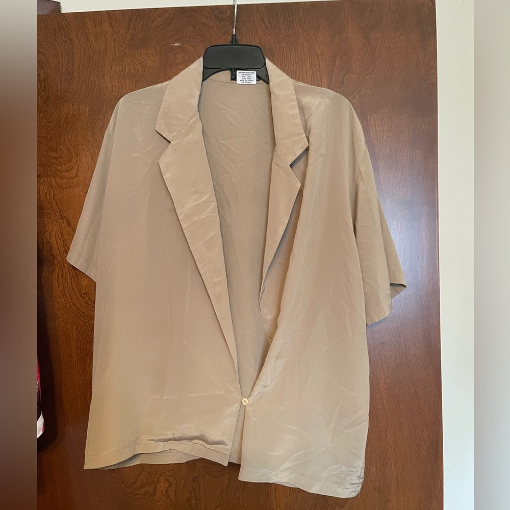 HEAD SPORT Ladies Khaki/Tan Blouse